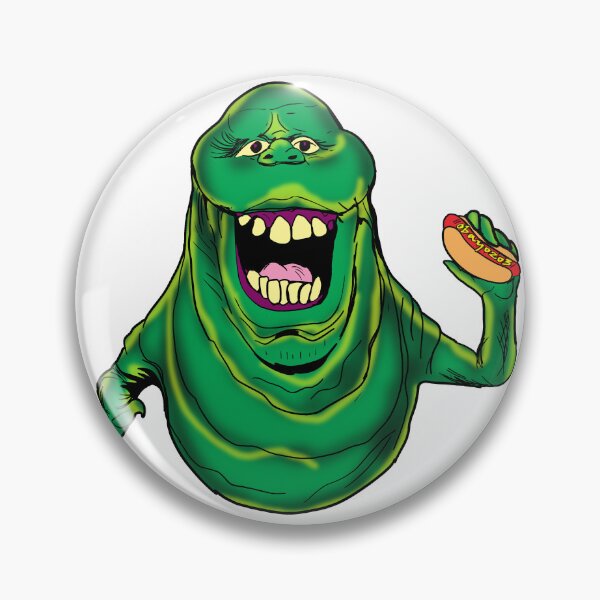 Item preview, Slimer Ghostbusters with hotdog designed and sold by Obayozo3.
