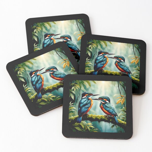 Item preview, Kingfisher perched#2 designed and sold by Helios Be. Lavsh.
