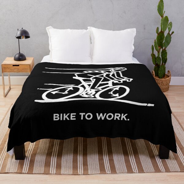Item preview, Bike to Work - dark background designed and sold by Half Serious.