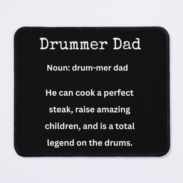 Item preview, Drummer Dad designed and sold by musicianteez.