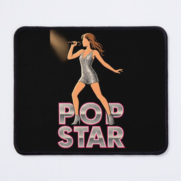 Item preview, Pop Star Retro Illustration – Glamorous Stage Design designed and sold by CapyToon.