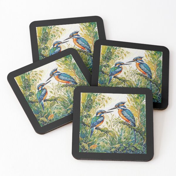 Item preview, Kingfisher perched#3 designed and sold by Helios Be. Lavsh.