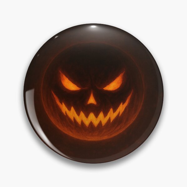 Item preview, Scary Halloween Art – Pumpkin Moon designed and sold by SavageTeamArt.