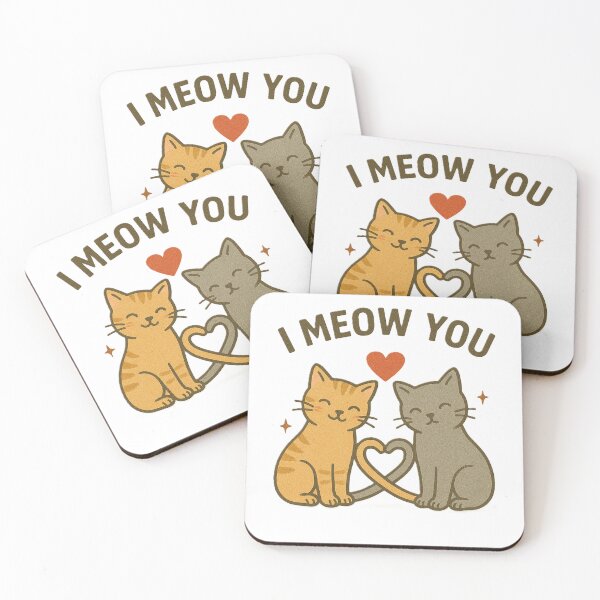 Item preview, I MEOW YOU designed and sold by TheJoyfulPen.