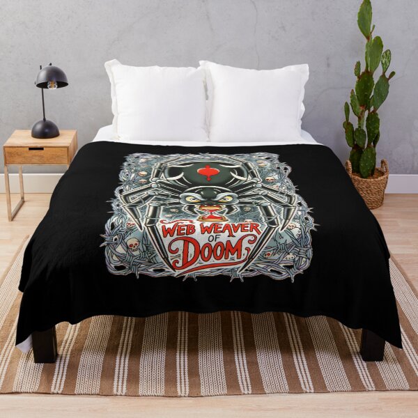 Item preview, Web Weaver Of Doom Dark Retro Spider designed and sold by CoffinsArt.