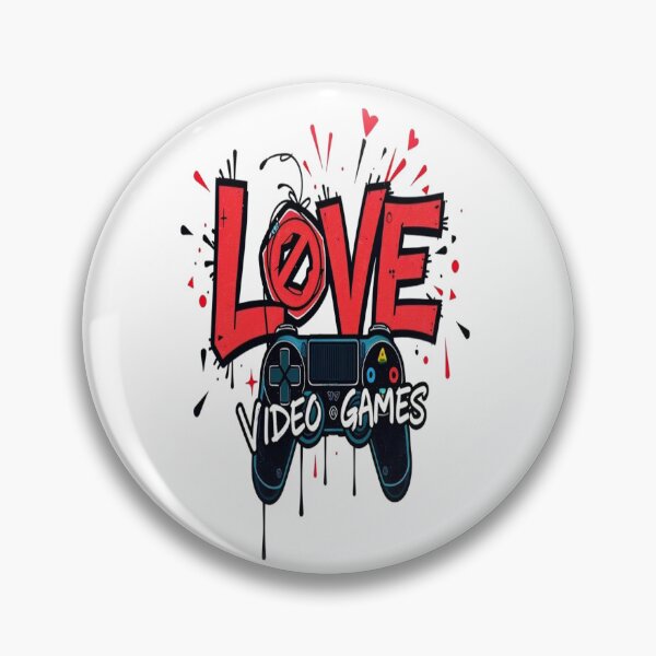 Item preview, love video games Valentine's Day designed and sold by atomsama.
