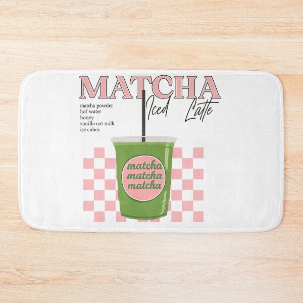 Item preview, Matcha Iced Latte Aesthetic – Green Tea Drink Design designed and sold by CapyToon.