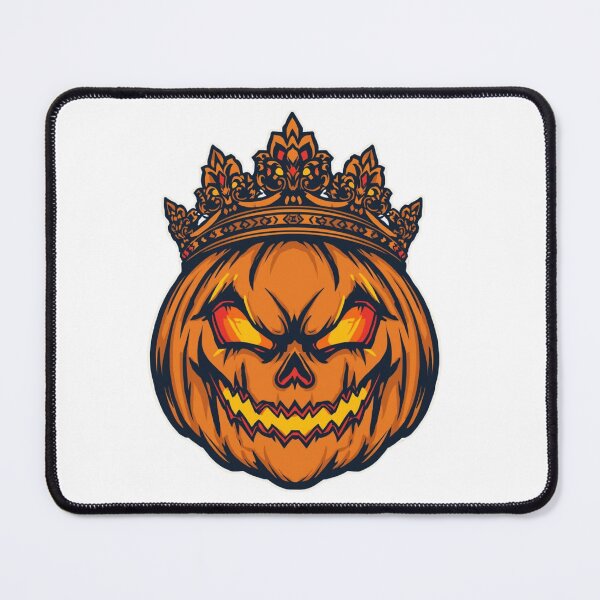 Item preview, Pumpkin King – Evil Jack O’Lantern with Crown designed and sold by ZYNORAworld.