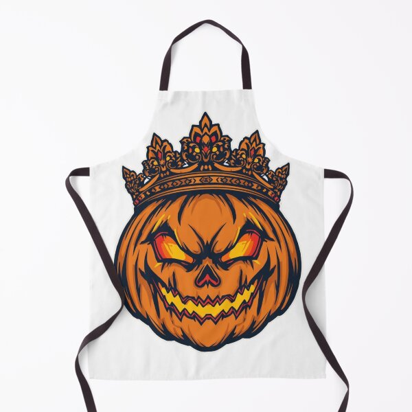 Item preview, Pumpkin King – Evil Jack O’Lantern with Crown designed and sold by ZYNORAworld.