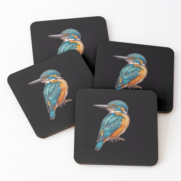 Item preview, Kingfisher perched#4 designed and sold by Helios Be. Lavsh.