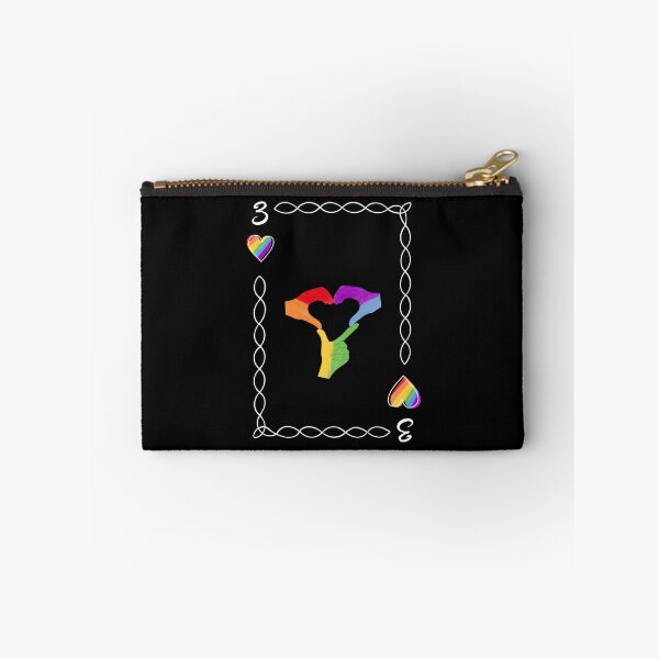 Item preview, 3 of Hearts, Rainbow flag colors designed and sold by EBParsley.