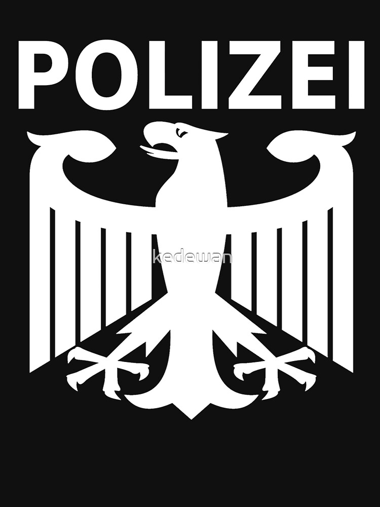 german police t shirt