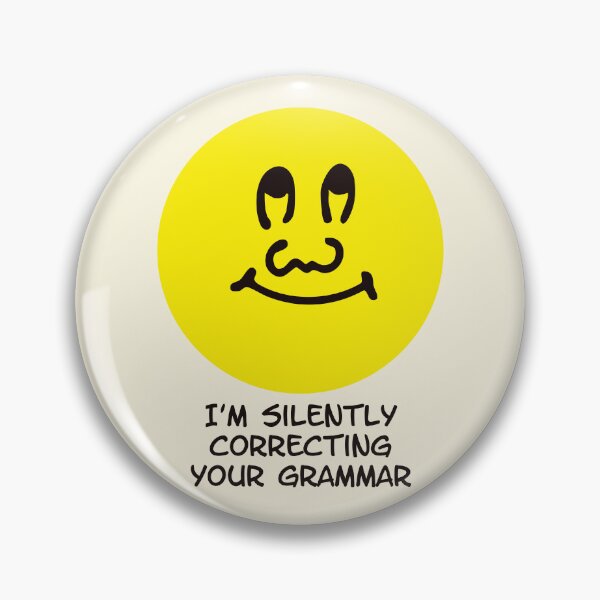Item preview, Silently Correcting Your Grammar Snarky Face Art designed and sold by Victor Shadehorn.