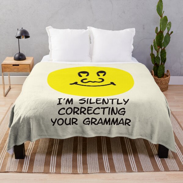 Item preview, Silently Correcting Your Grammar Snarky Face Art designed and sold by Victor Shadehorn.