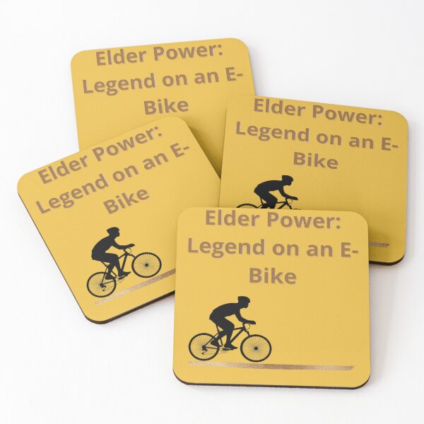 Item preview, Elder Power: Legend on an E-Bike designed and sold by Adrianzebrowski.