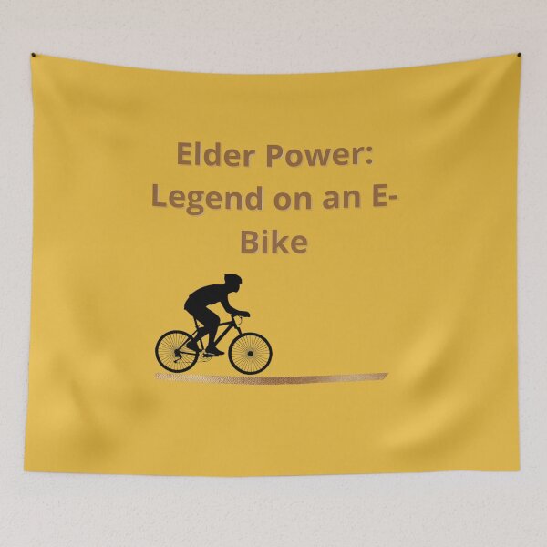 Item preview, Elder Power: Legend on an E-Bike designed and sold by Adrianzebrowski.