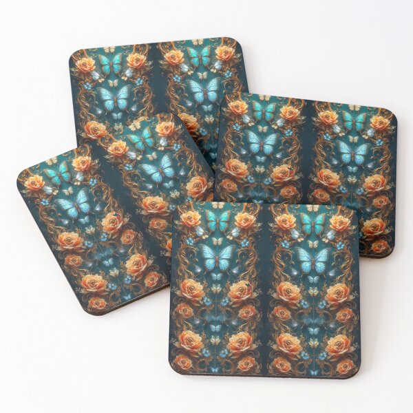 Item preview, butterflies and roses designed and sold by kshipley52.