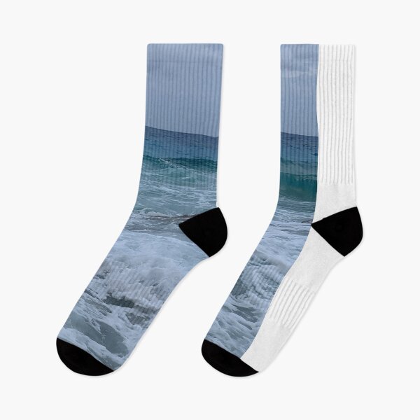 Item preview, Turquoise Ocean Waves Under Cloudy Sky designed and sold by Torizo.
