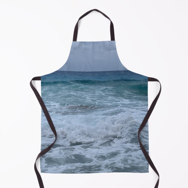 Item preview, Turquoise Ocean Waves Under Cloudy Sky designed and sold by Torizo.