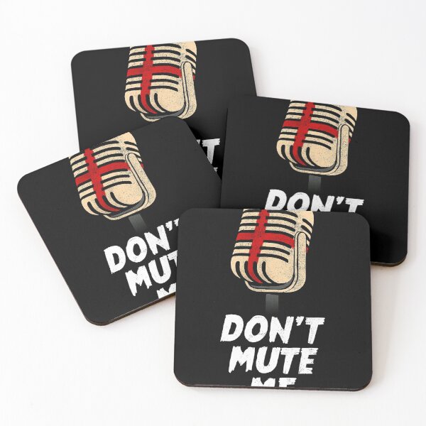 Item preview, Don’t Mute Me – Retro Microphone British Protest Design designed and sold by Boski22.