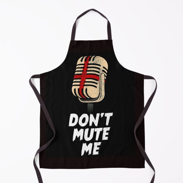 Item preview, Don’t Mute Me – Retro Microphone British Protest Design designed and sold by Boski22.
