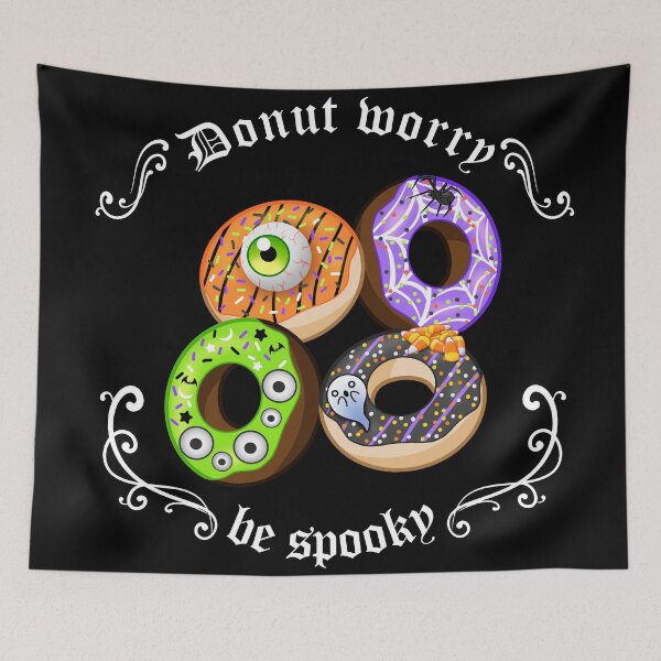 Item preview, Donut worry, be spooky designed and sold by Miss Lunaria.