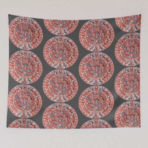 Item preview, Colourfull sacred Mayan calendar designed and sold by stevepaint.