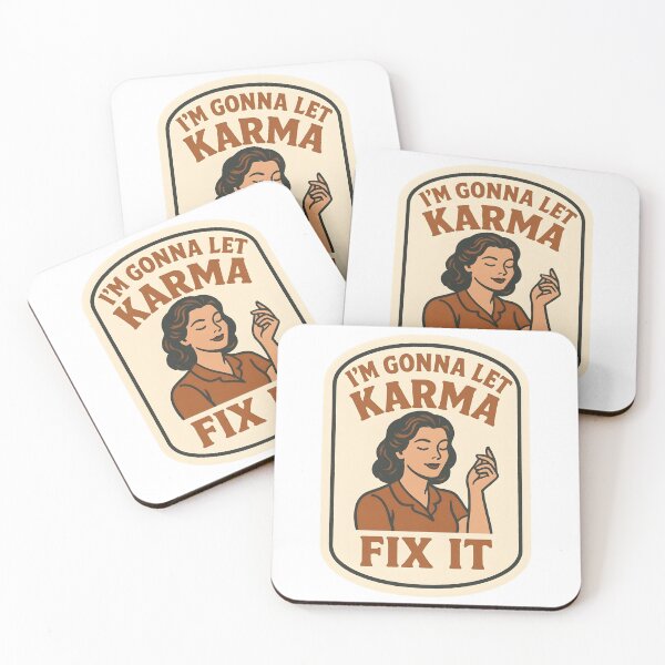 Item preview, I’m Gonna Let Karma Fix It designed and sold by Perloth.
