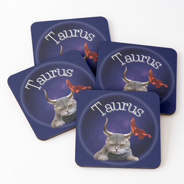 Item preview, Taurus - Zodiac Cat with Horns and Character | Cat Astrology  designed and sold by Ivy-Triggs.