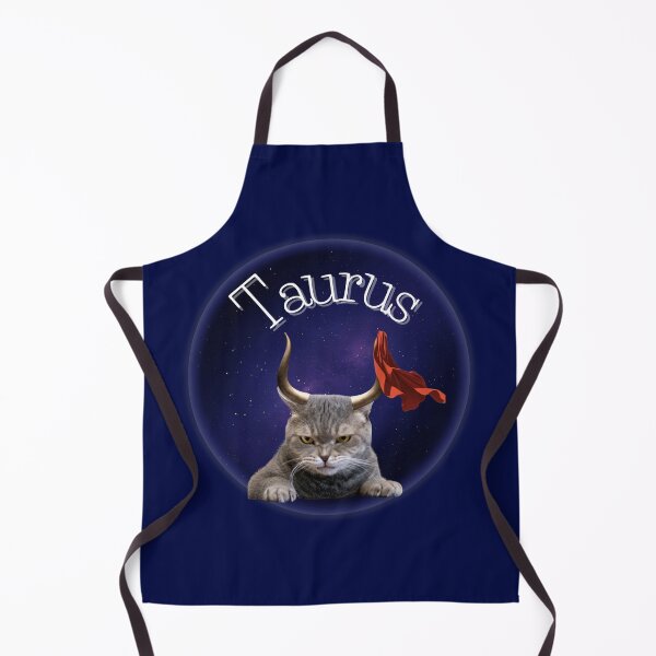 Item preview, Taurus - Zodiac Cat with Horns and Character | Cat Astrology designed and sold by Ivy-Triggs.
