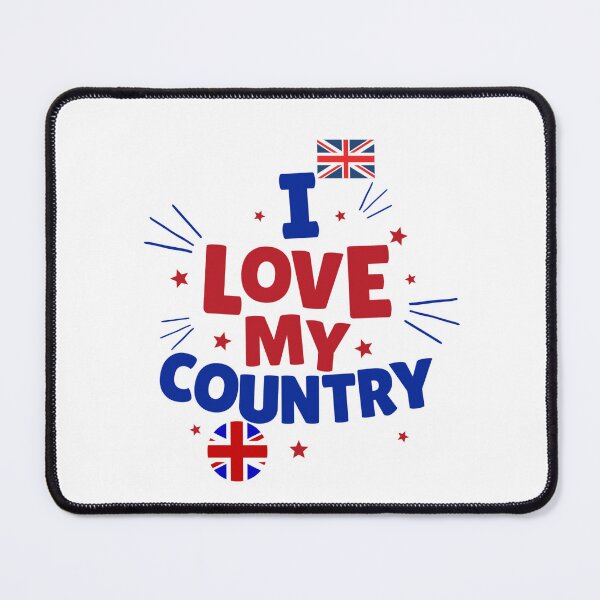 Item preview, I Love My Country – British Patriotic Vintage Design designed and sold by Boski22.