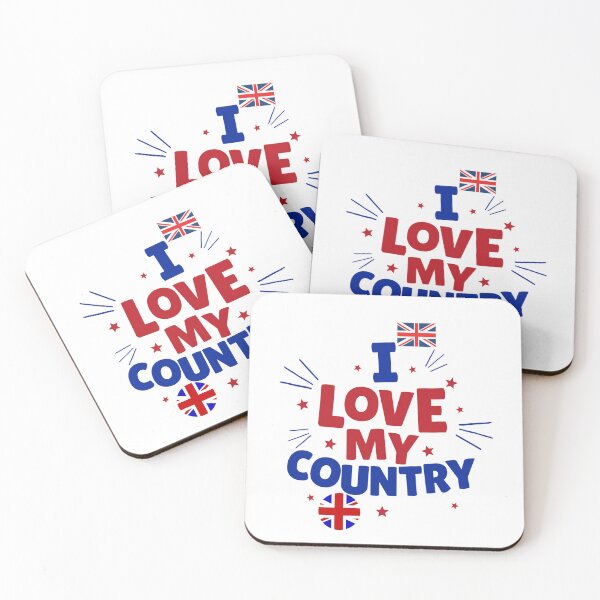 Item preview, I Love My Country – British Patriotic Vintage Design designed and sold by Boski22.