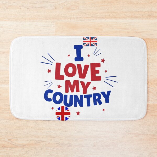 Item preview, I Love My Country – British Patriotic Vintage Design designed and sold by Boski22.