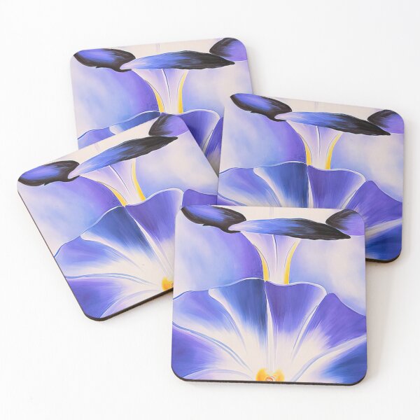 Item preview, Blue Morning Glories By Georgia O'keeffe designed and sold by LOIKAMT.