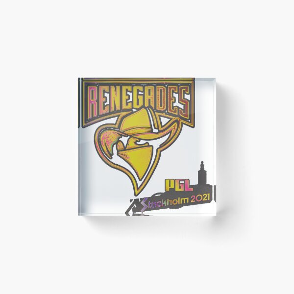Item preview, Sticker Renegades (Holo) Stockholm 2021 CS2 designed and sold by WhereIsTheArt.