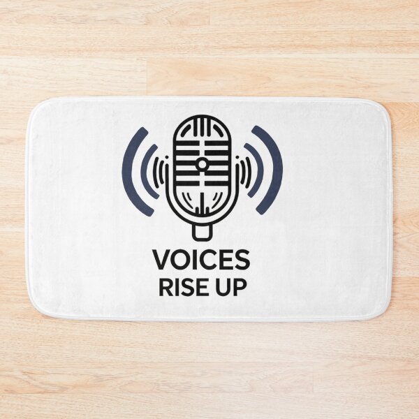 Item preview, Voices Rise Up – Retro Microphone Protest Design designed and sold by Boski22.