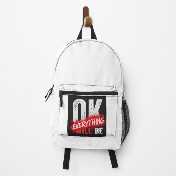 Item preview, Everything Will Be OK – Grunge Motivational Vintage Design designed and sold by Boski22.