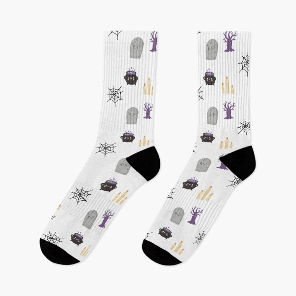 Item preview, Haunted Rituals Halloween | Spooky Tree, Purple Cauldron, Spider Web, Candles, RIP Gravestone, Ghost designed and sold by PinFlick.