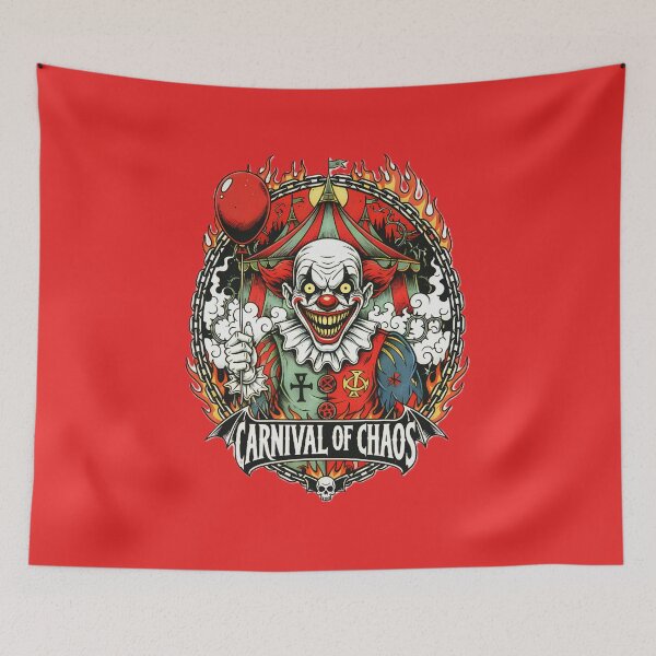 Item preview, Carnival Of Chaos Clown Circus designed and sold by CoffinsArt.