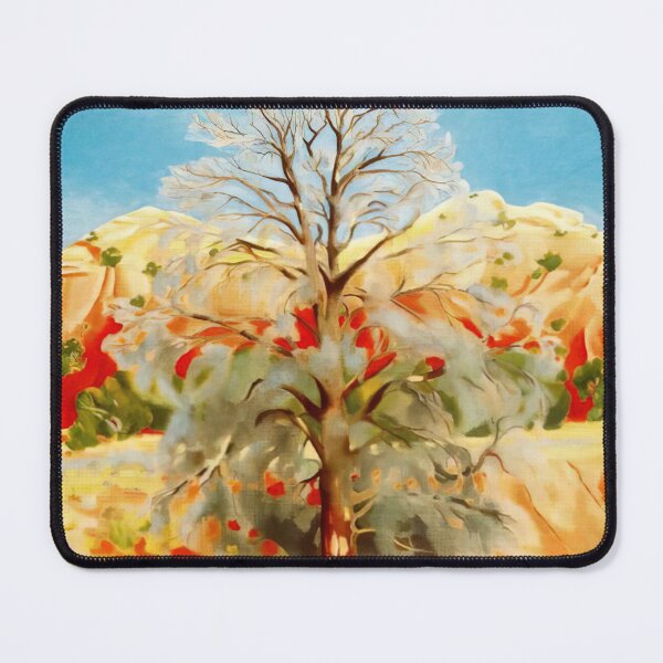 Item preview, Dead Tree With Pink Hill By Georgia O'keeffe designed and sold by LOIKAMT.