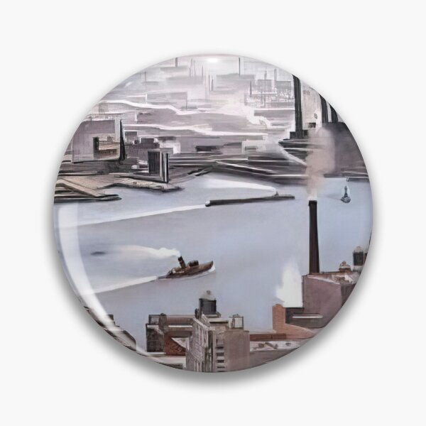 Item preview, East River From The Thirtieth Story Of The Shelton Hotel By Georgia O'keeffe designed and sold by LOIKAMT.