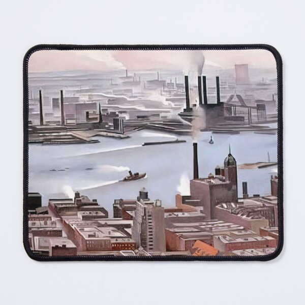 Item preview, East River From The Thirtieth Story Of The Shelton Hotel By Georgia O'keeffe designed and sold by LOIKAMT.