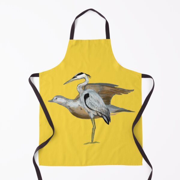 Item preview, A heron and an oriental turtle dove designed and sold by greenPQBstudio.