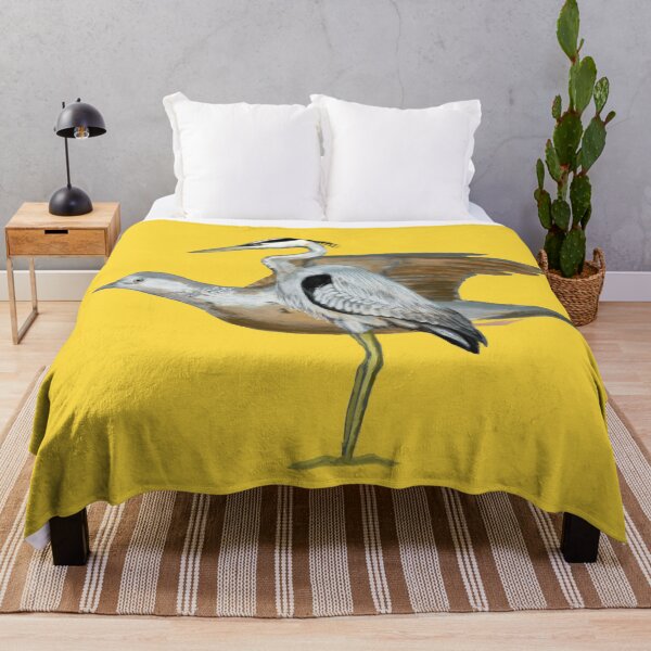 Item preview, A heron and an oriental turtle dove designed and sold by greenPQBstudio.