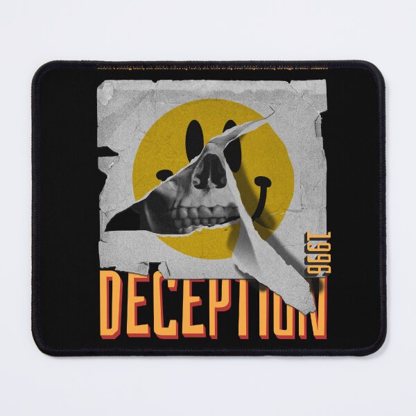 Item preview, Deception Smiley Skull Streetwear Design designed and sold by cybersilverhand.