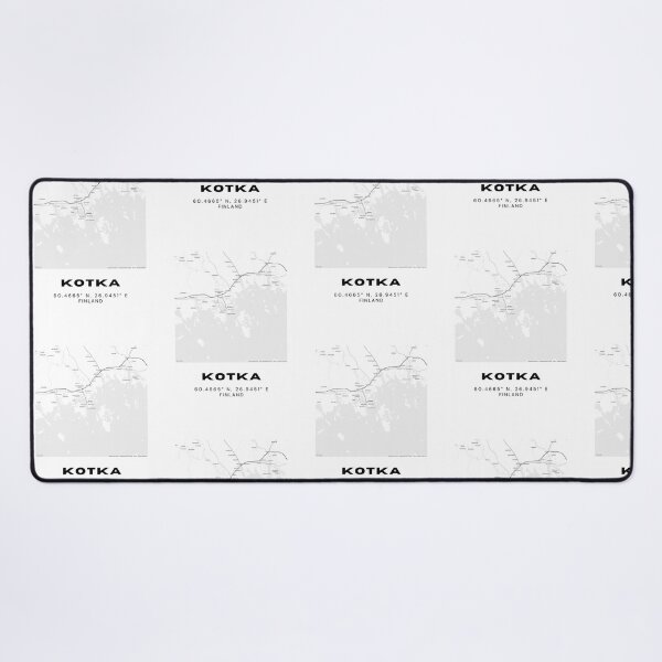 Item preview, Kotka Finland Map | Minimalist Scandinavian City Poster designed and sold by RM-Journey.