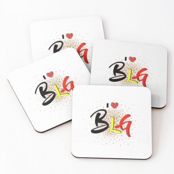 Item preview, BLG Heart Logo – Colors of Belgium designed and sold by Design-BO.