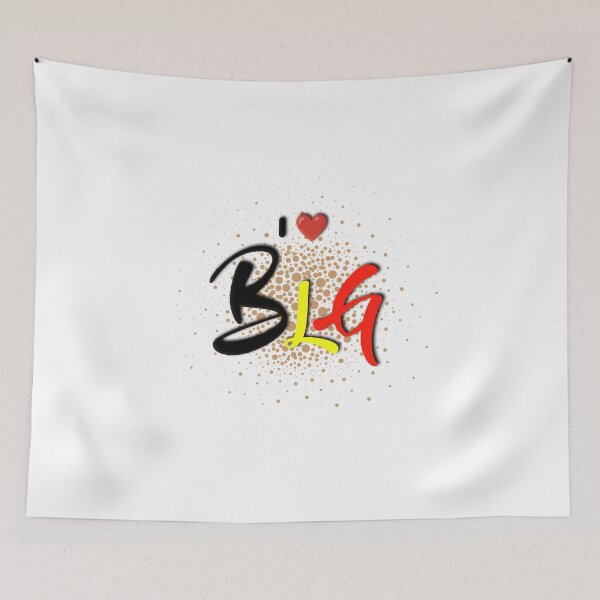 Item preview, BLG Heart Logo – Colors of Belgium designed and sold by Design-BO.