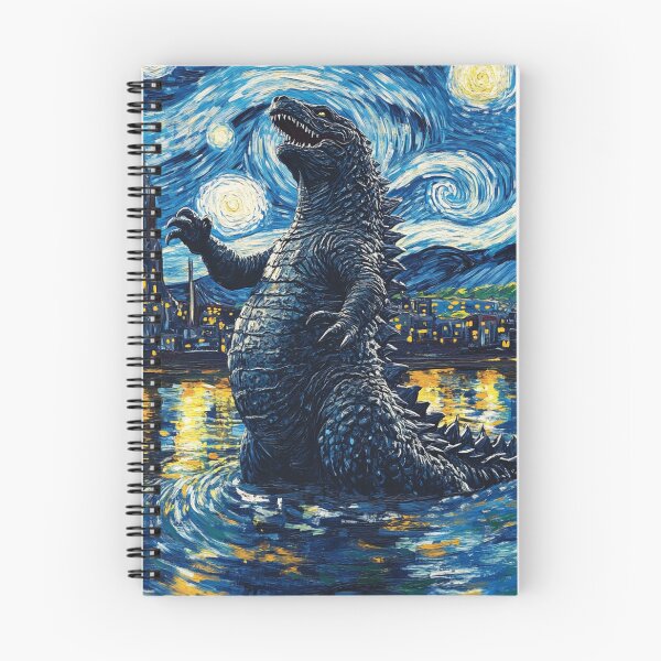 Item preview, MIDNIGHT KAIJU — SWIRLING CITY SKY designed and sold by my-plague.