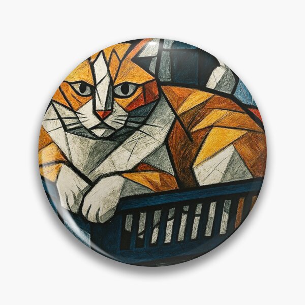Item preview, Cubist Cat designed and sold by jonloomes.